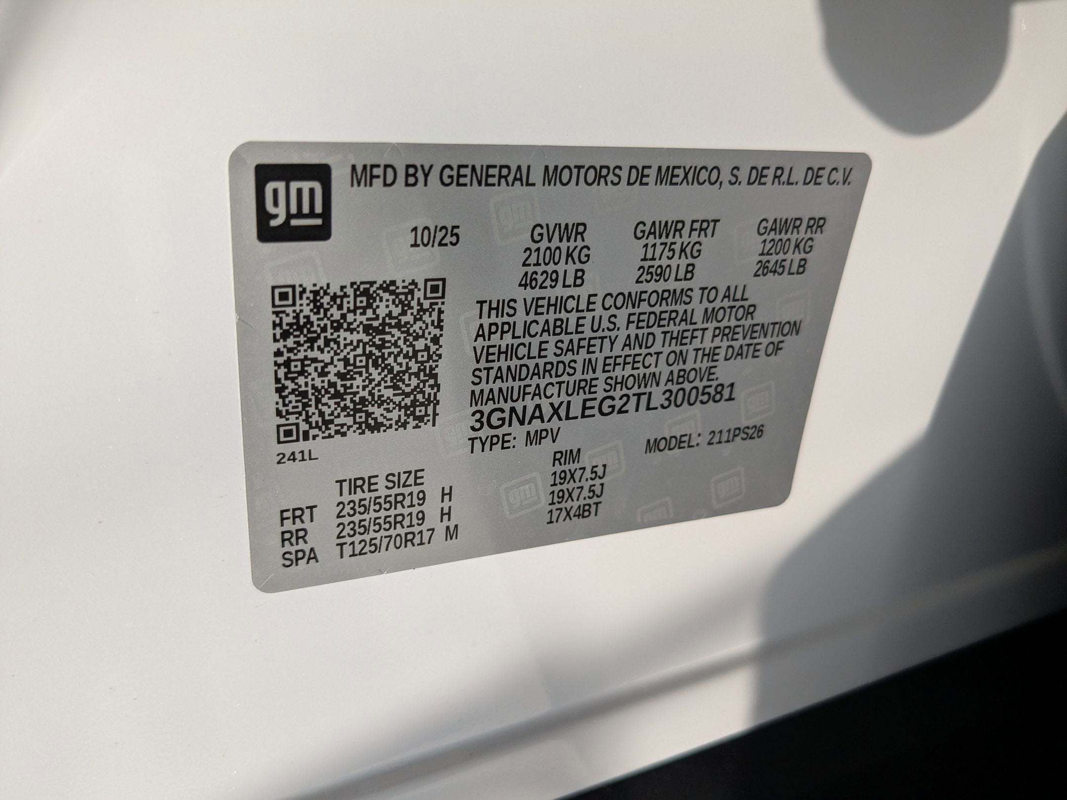 2026 Chevrolet Equinox RS