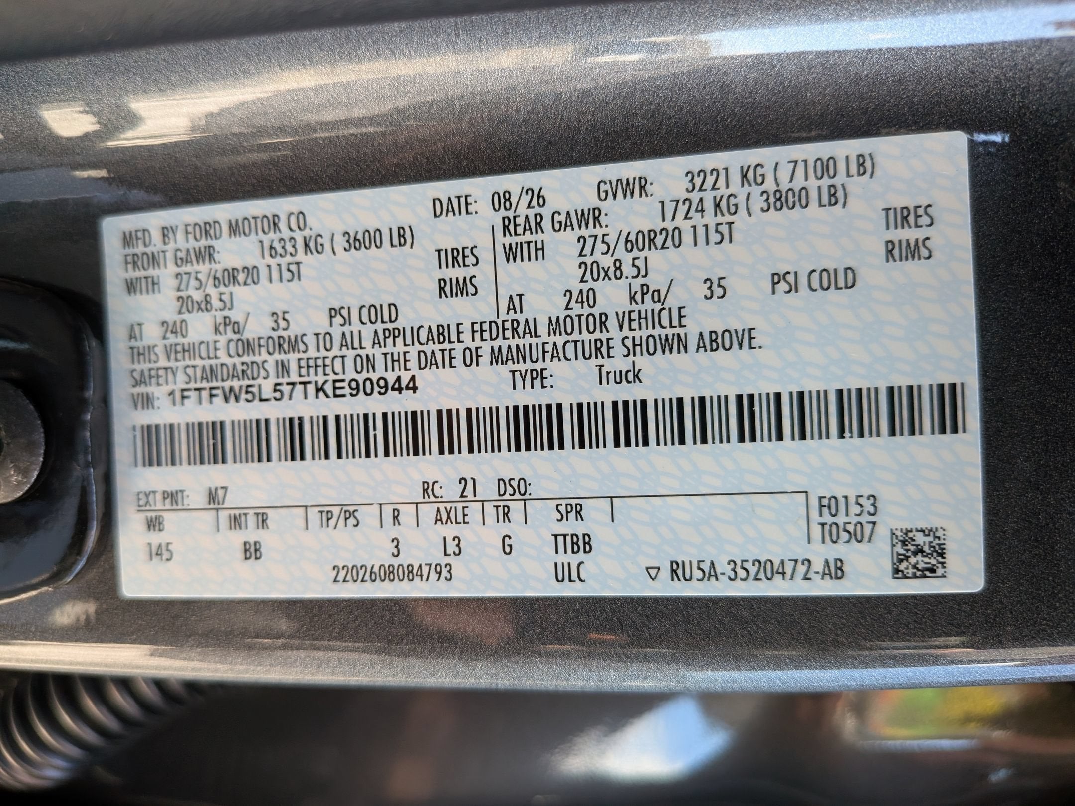 2026 Ford F-150 LARIAT