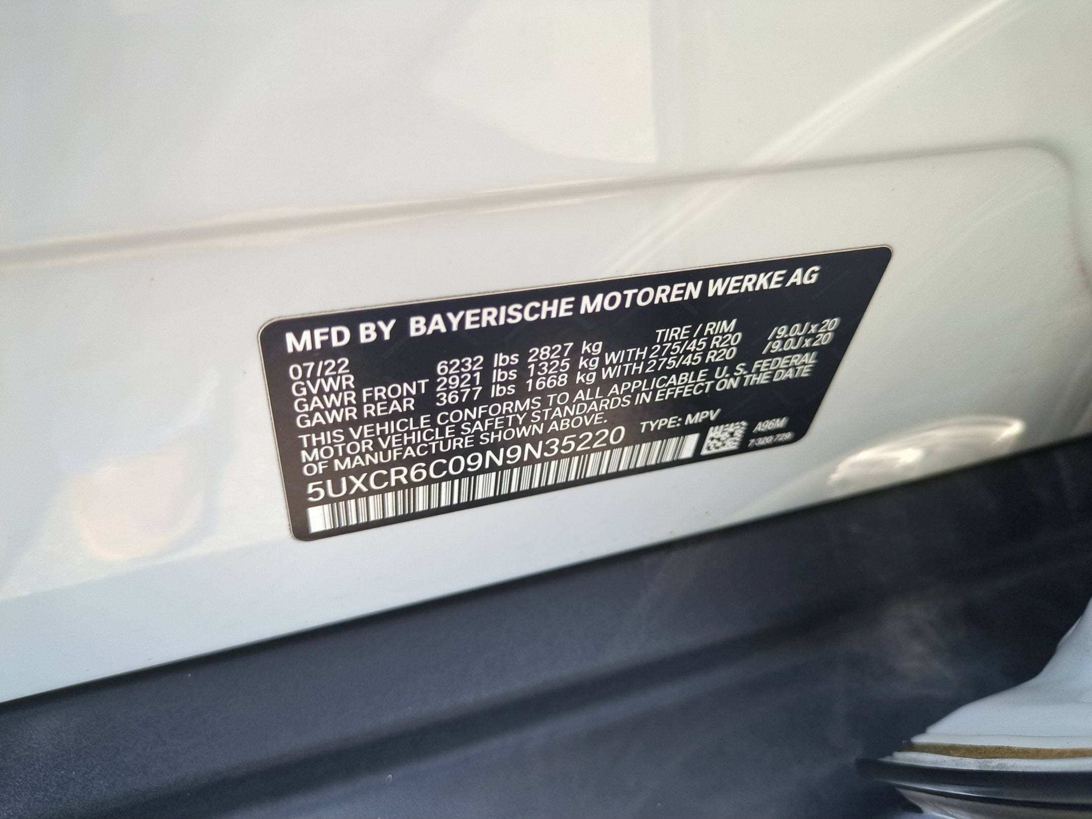 2022 BMW X5 xDrive40i