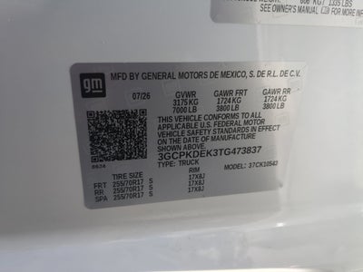 2026 Chevrolet Silverado 1500 LT
