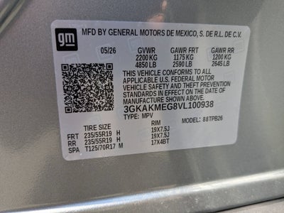 2027 GMC Terrain Elevation