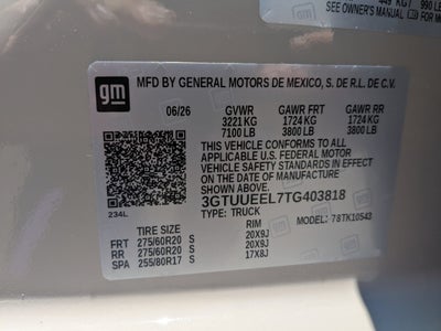 2026 GMC Sierra 1500 AT4