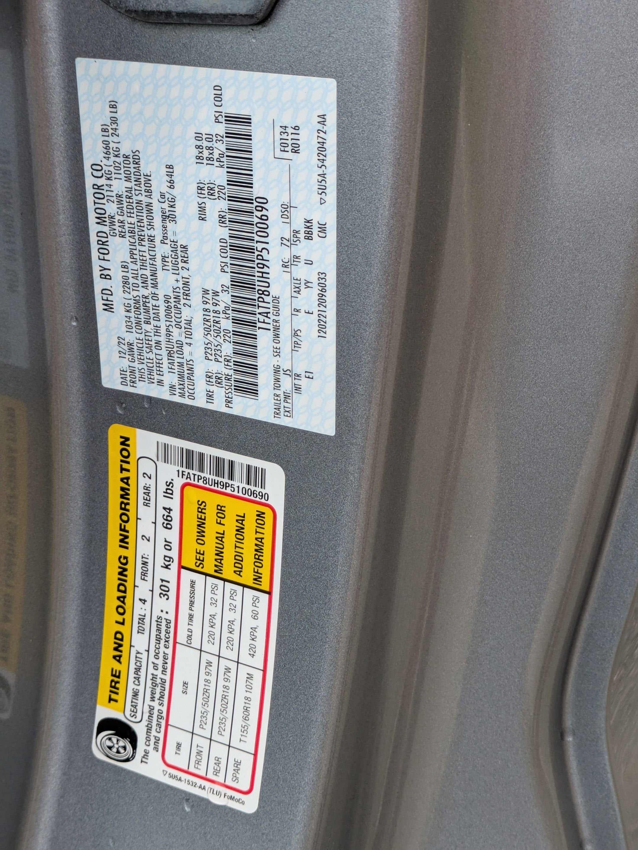 2023 Ford Mustang EcoBoost Premium