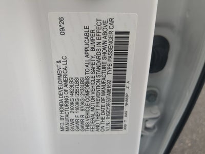 2026 Honda Accord Hybrid Sport