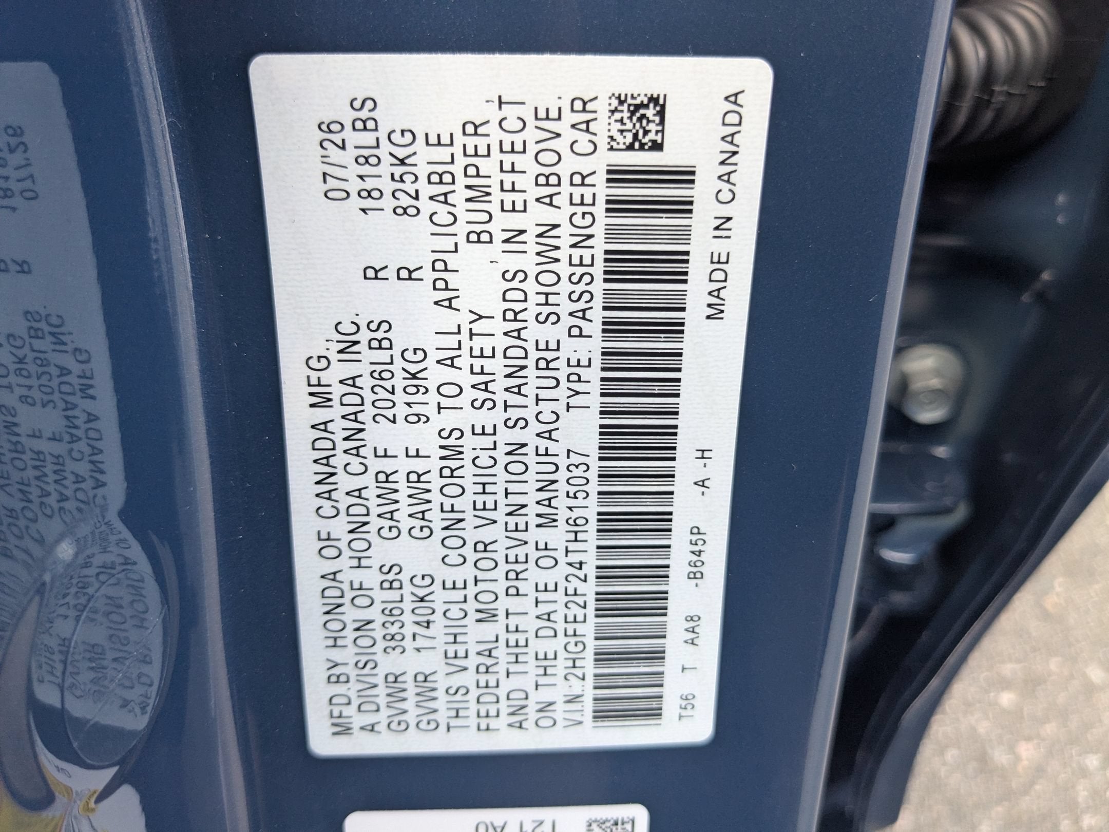 2026 Honda Civic Sedan LX