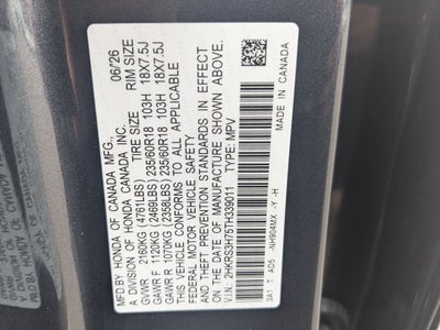 2026 Honda CR-V EX-L
