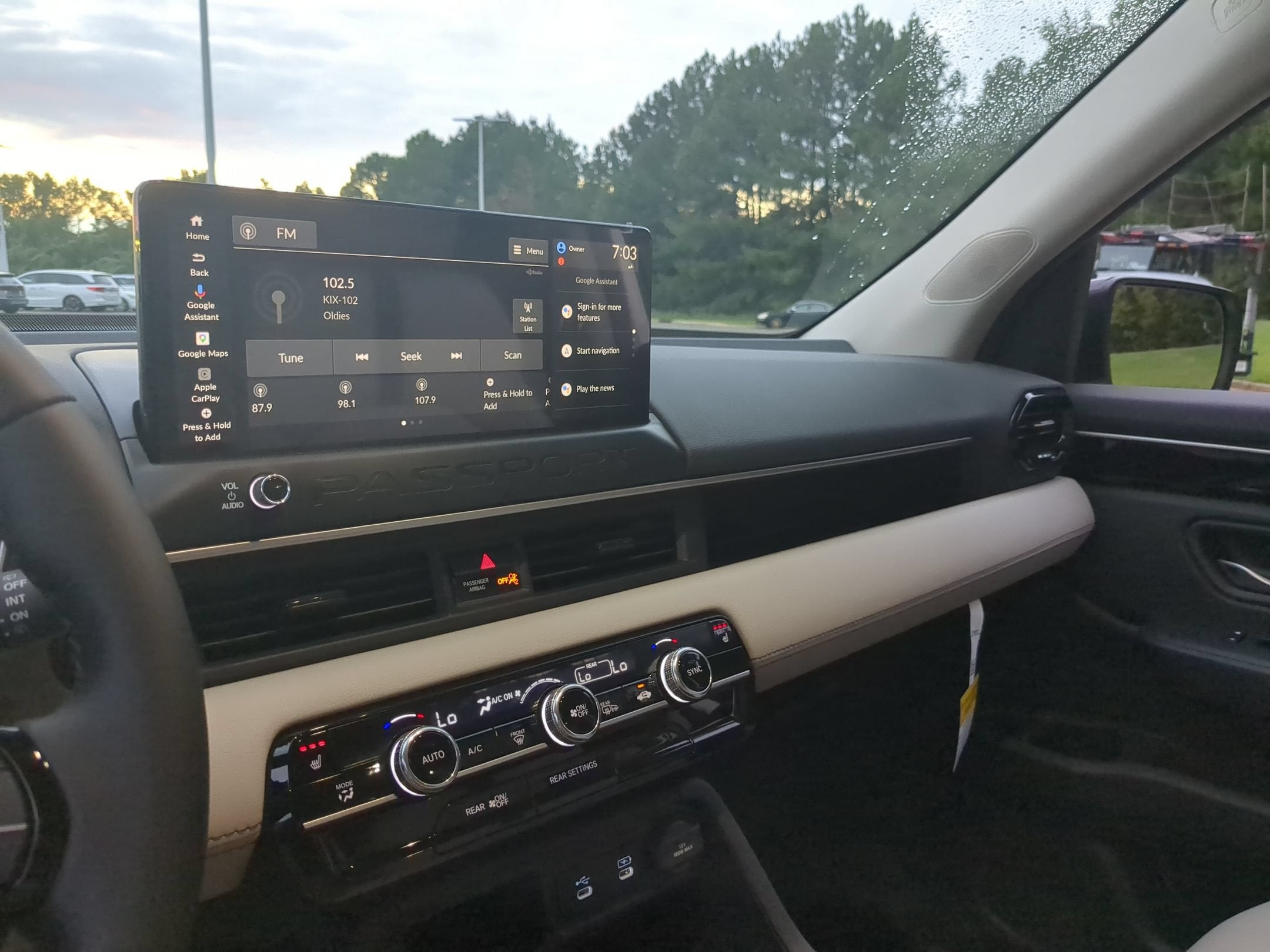 2026 Honda Passport RTL