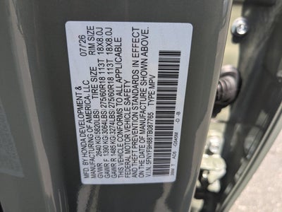 2026 Honda Passport TrailSport Elite