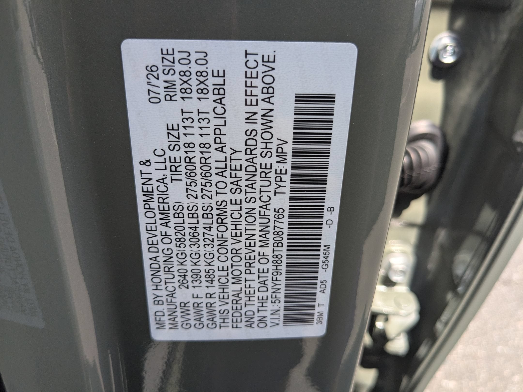 2026 Honda Passport TrailSport Elite