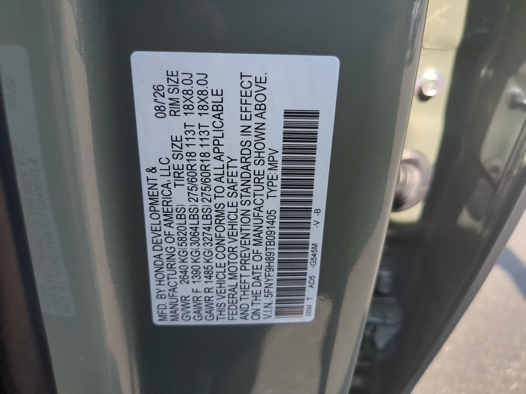 2026 Honda Passport TrailSport Elite