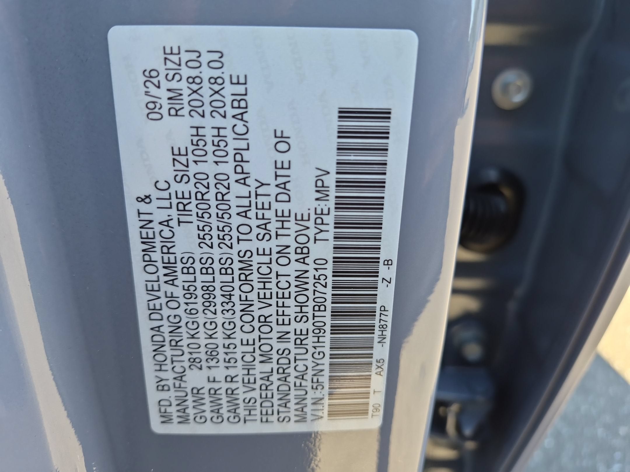 2026 Honda Pilot Black Edition