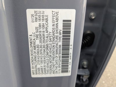 2026 Honda Pilot EX-L