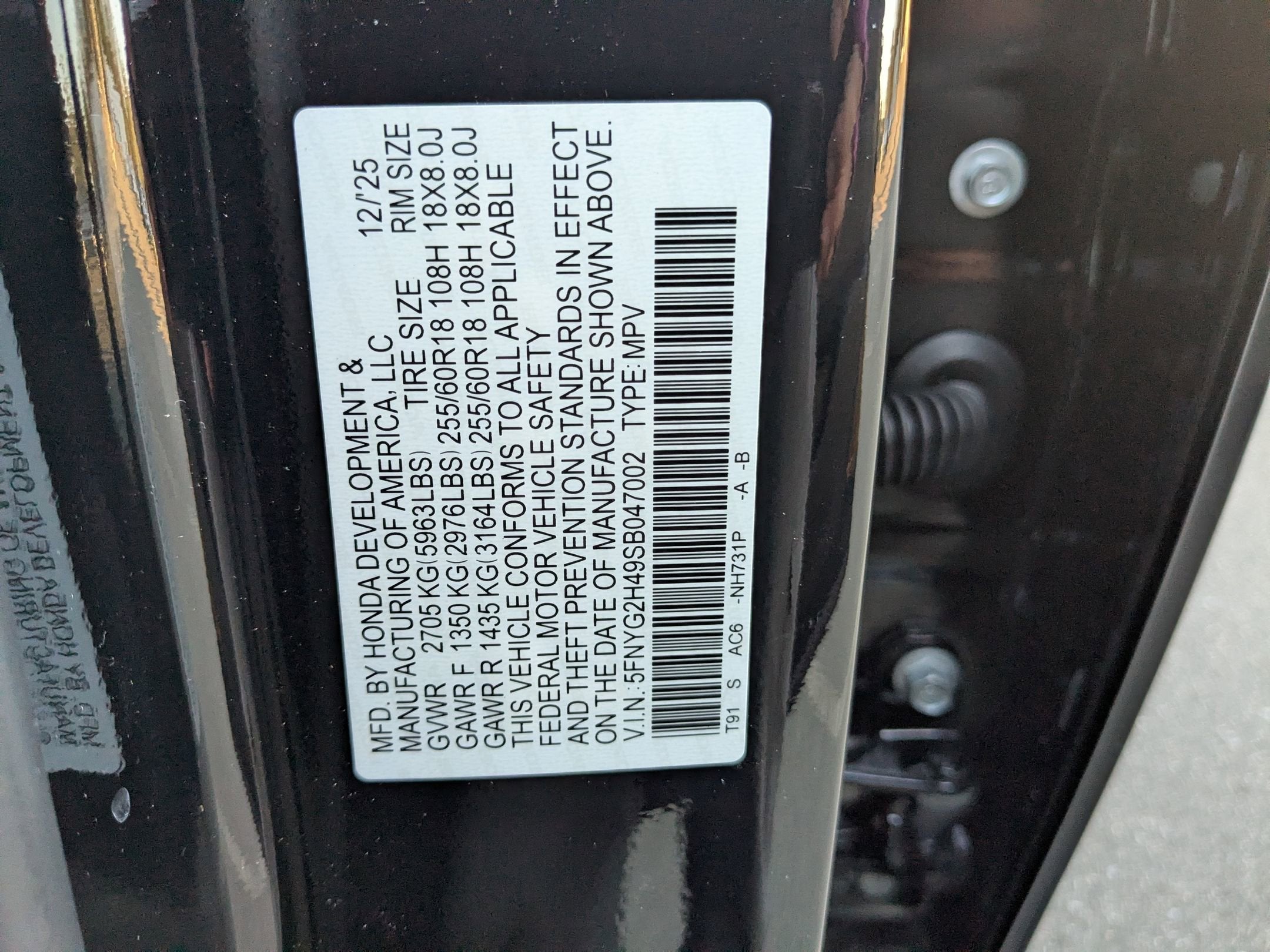 2025 Honda Pilot EX-L