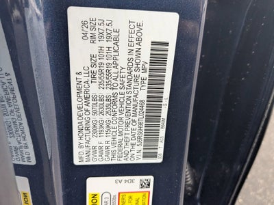 2026 Honda CR-V Hybrid Sport Touring
