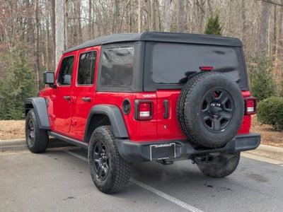 2018 Jeep Wrangler Unlimited Sport