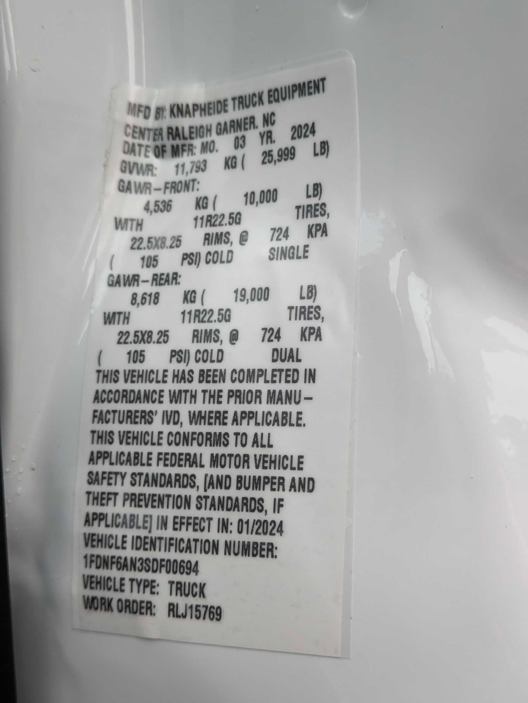 2025 Ford F-650SD Base