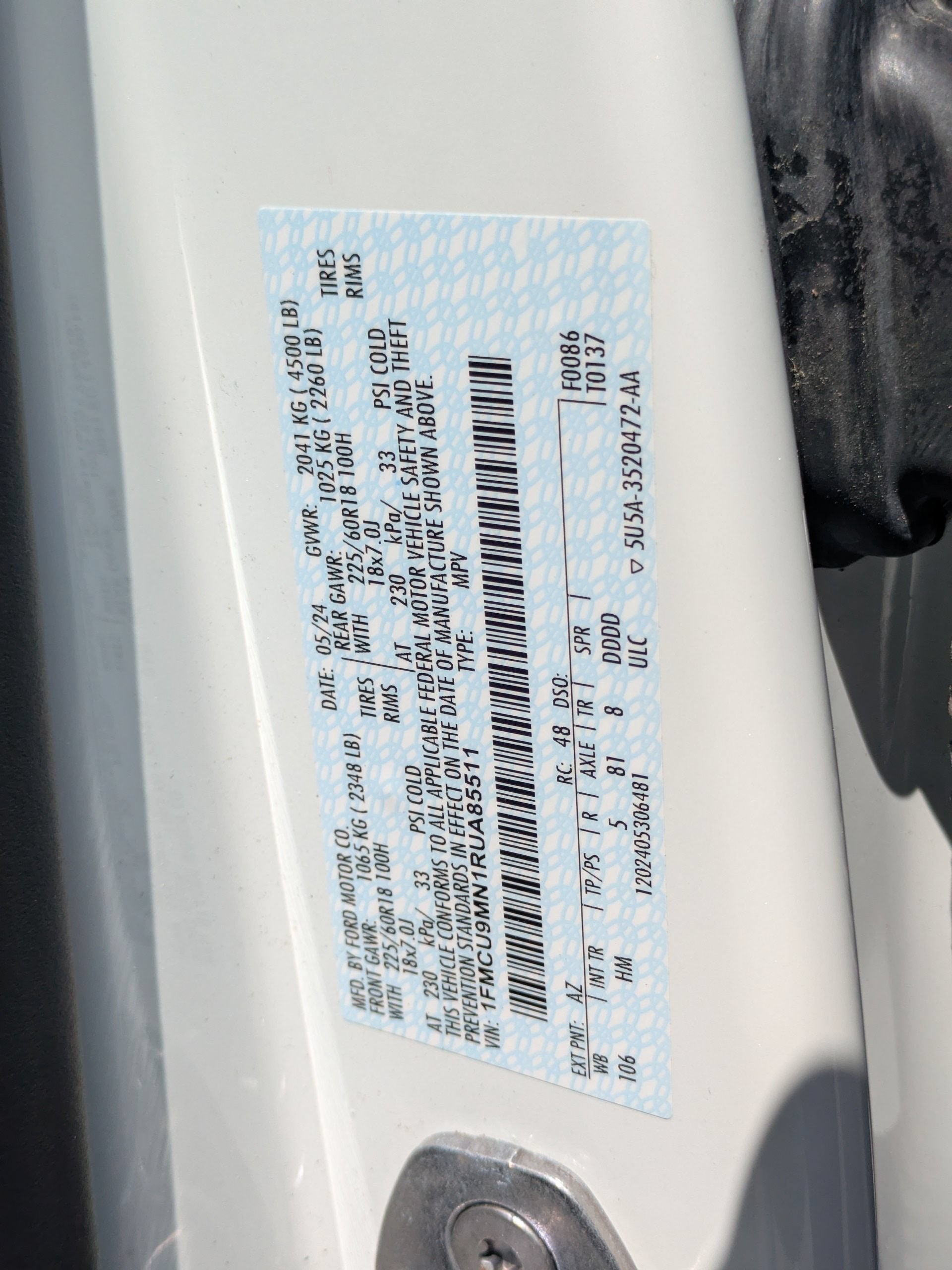 2024 Ford Escape ST-Line