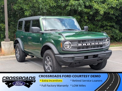 2025 Ford Bronco Big Bend - Crossroads Courtesy Demo