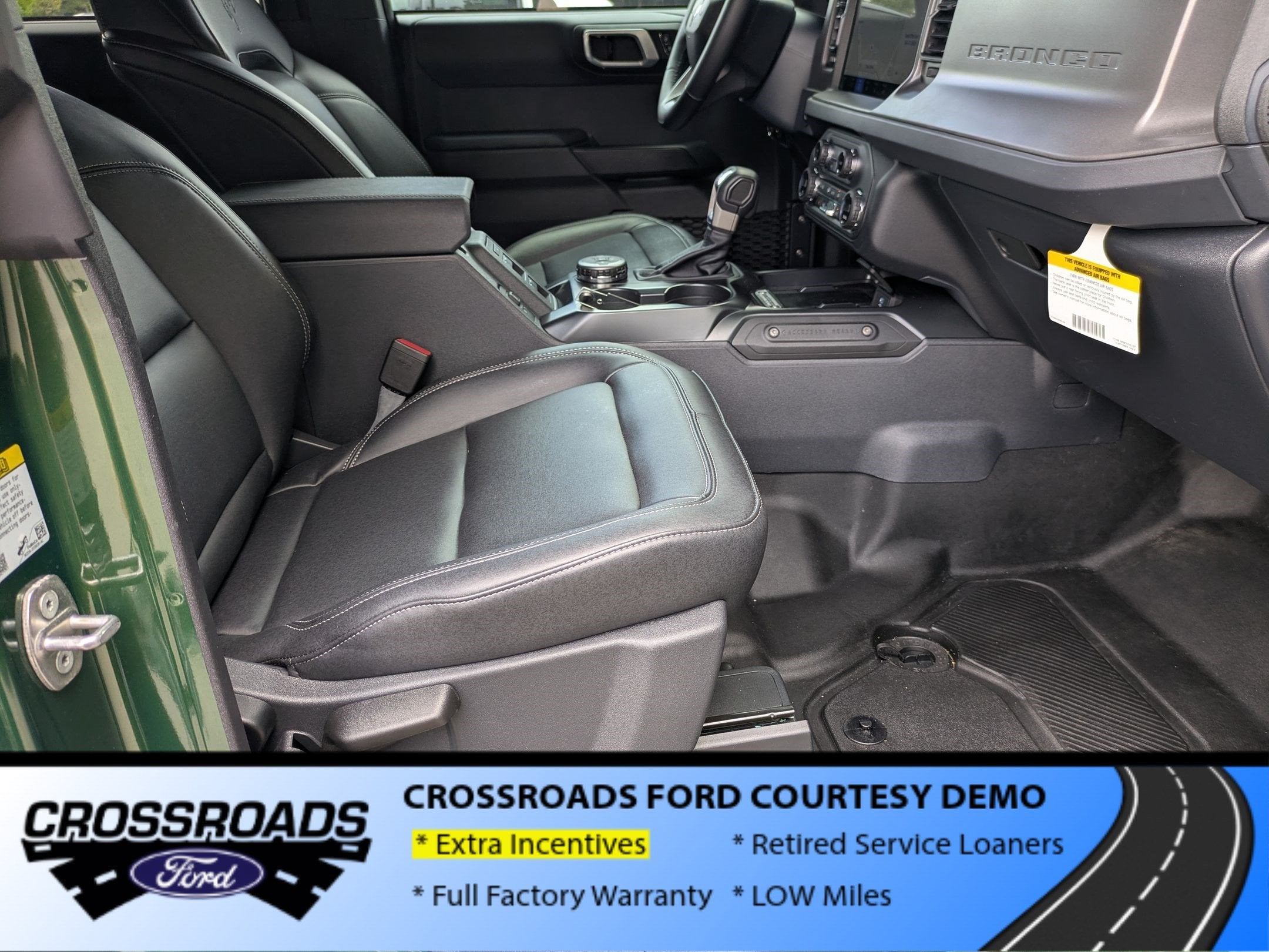 2025 Ford Bronco Big Bend - Crossroads Courtesy Demo