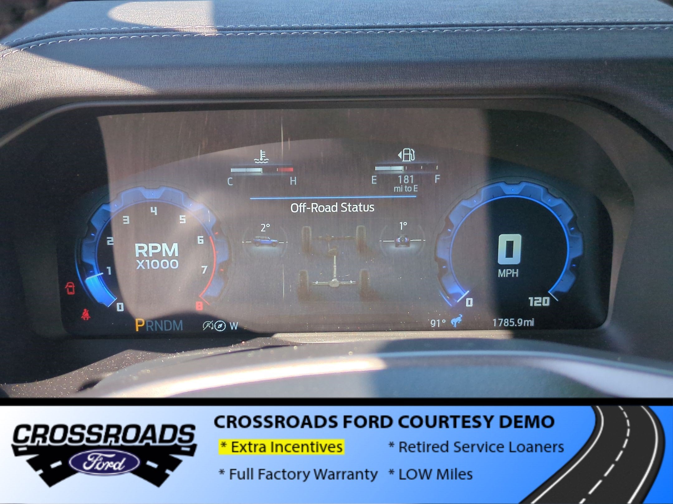 2026 Ford Bronco Outer Banks - Crossroads Courtesy Demo