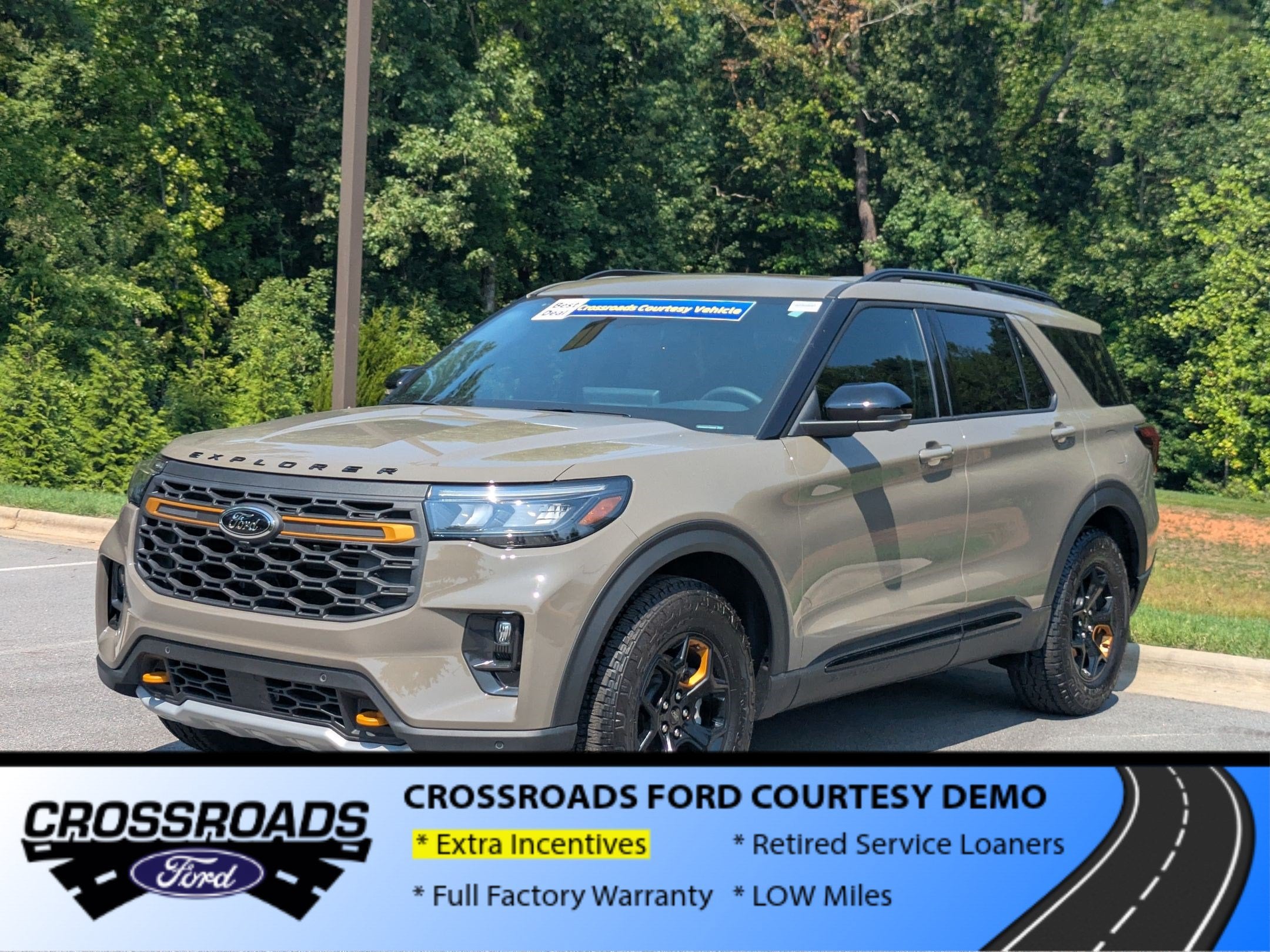 2026 Ford Explorer Tremor - Crossroads Courtesy Demo