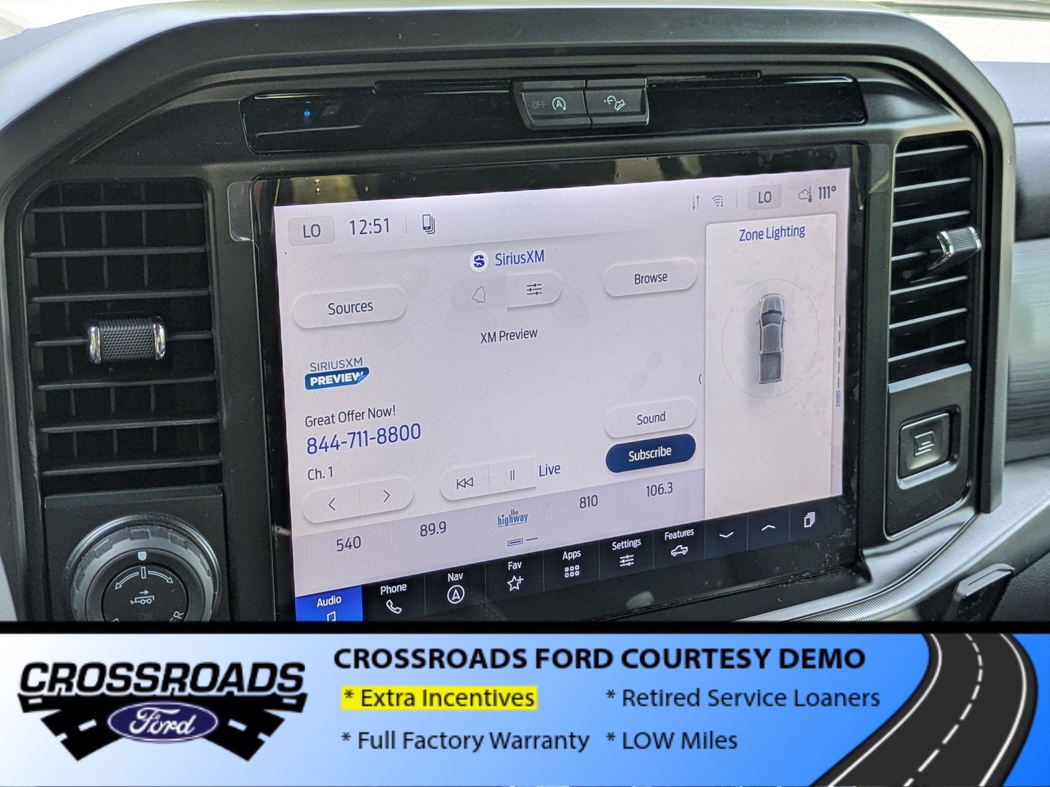 2026 Ford F-150 LARIAT - Crossroads Courtesy Demo