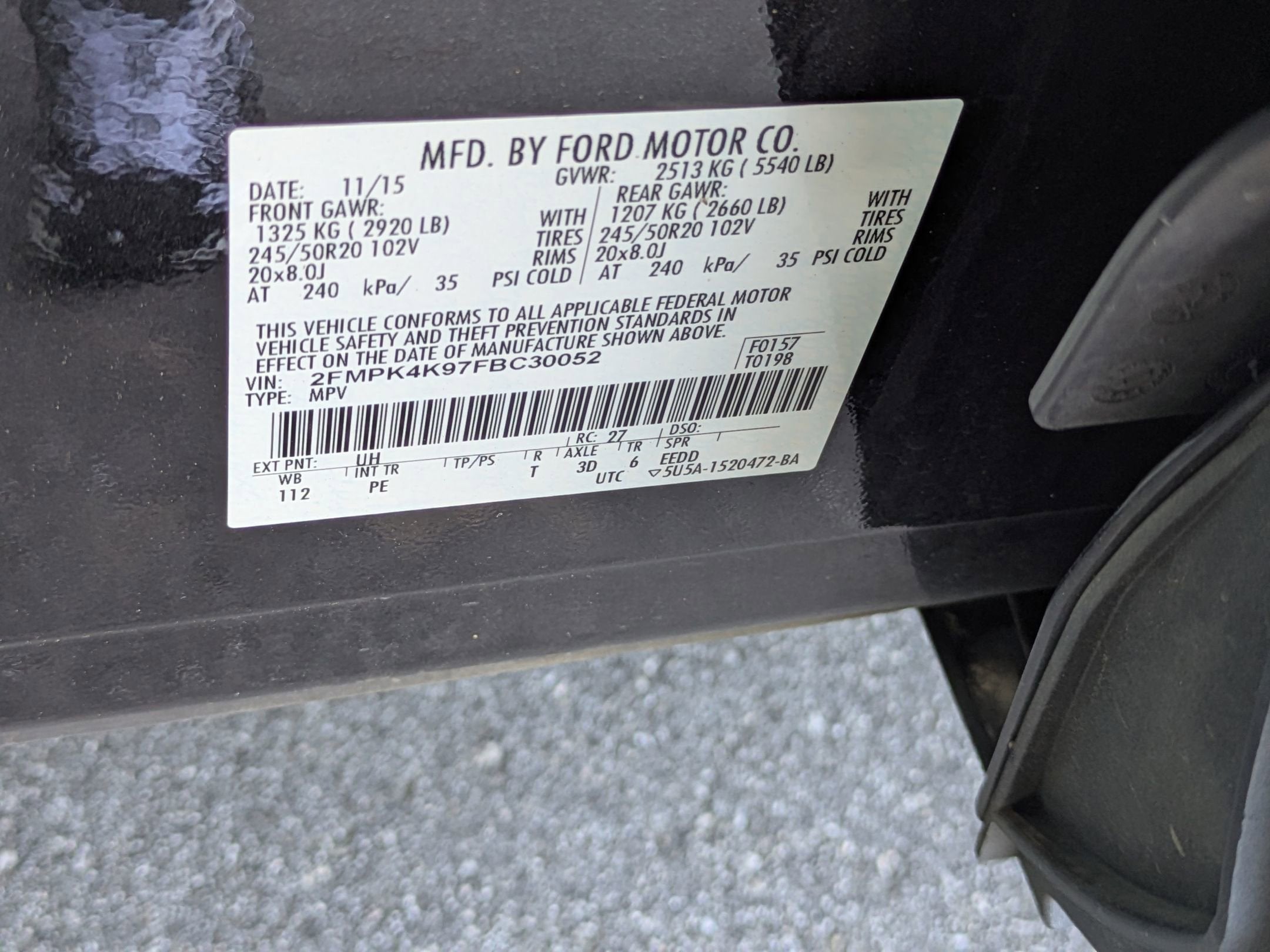 2015 Ford Edge Titanium