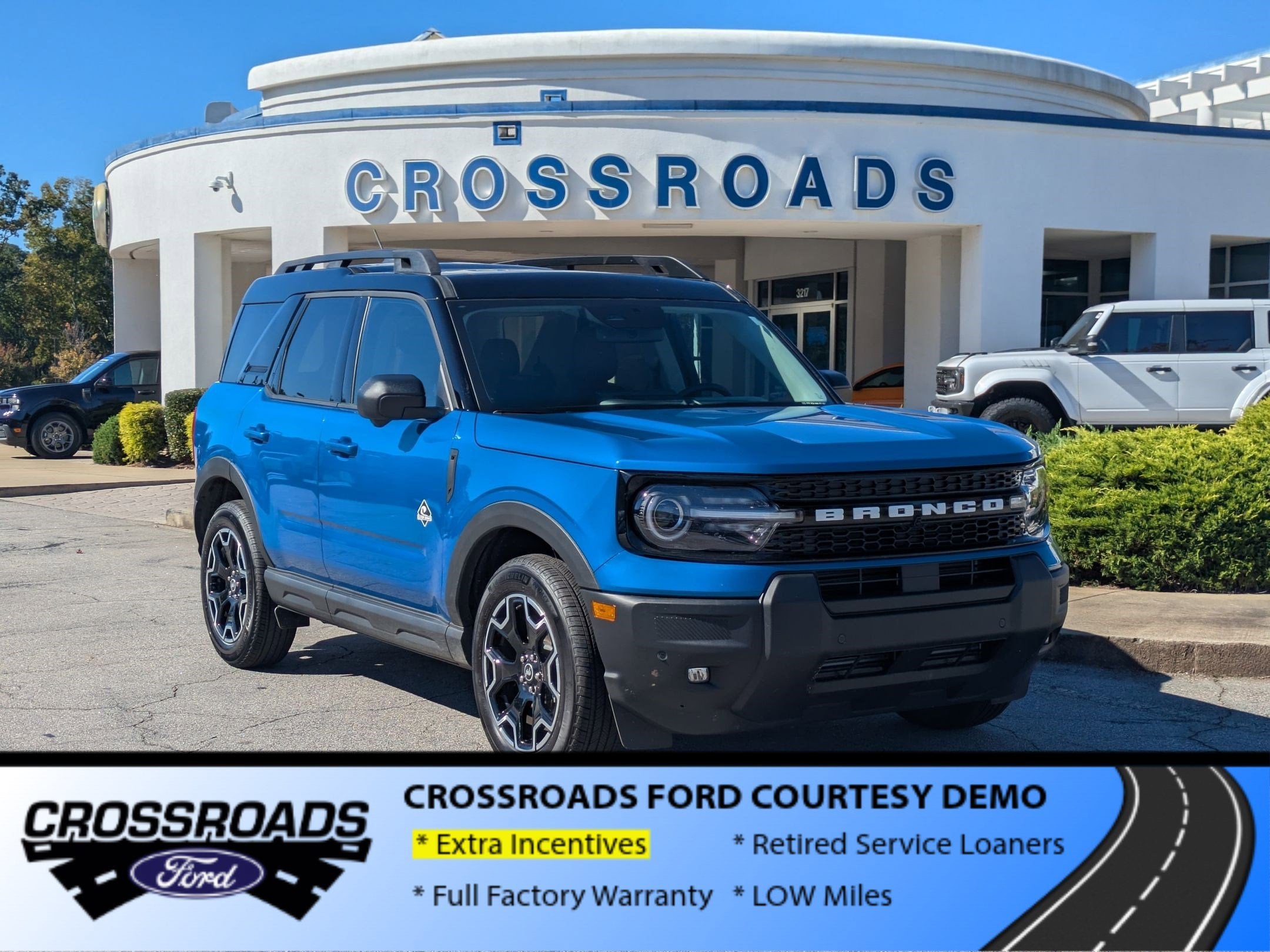 2025 Ford Bronco Sport Outer Banks - Crossroads Courtesy Demo