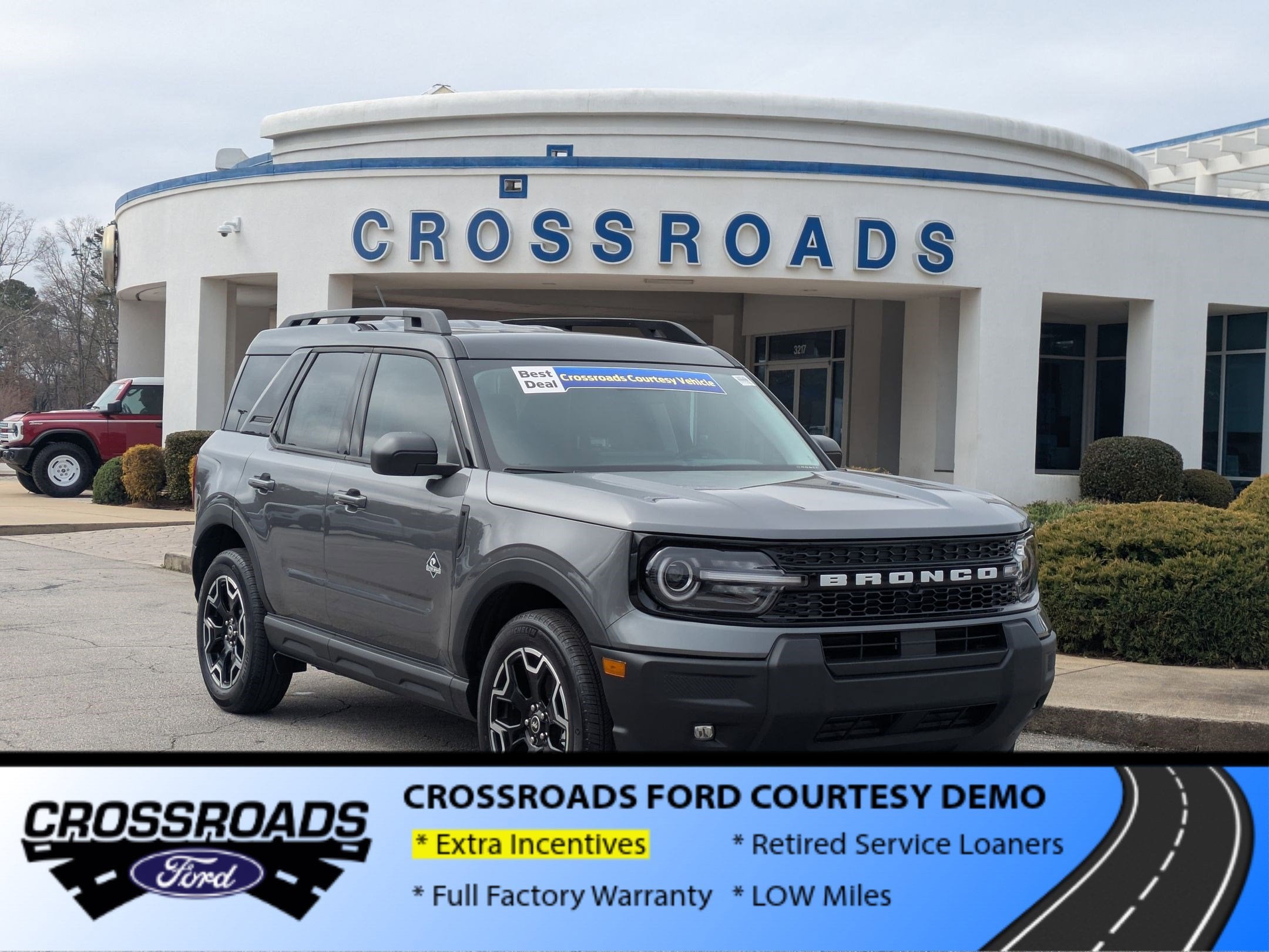 2025 Ford Bronco Sport Outer Banks - Crossroads Courtesy Demo