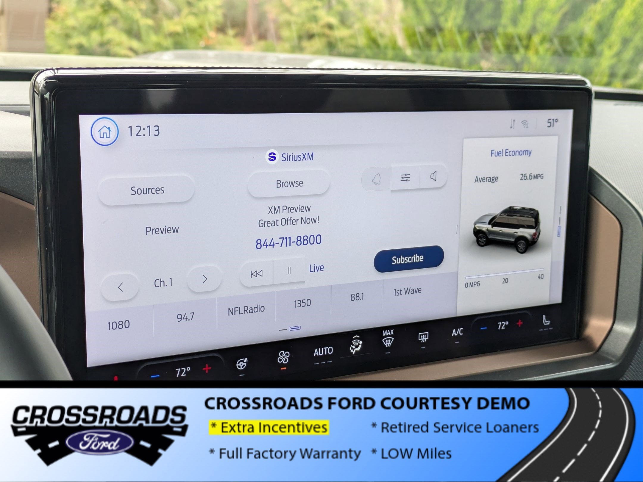 2025 Ford Bronco Sport Outer Banks - Crossroads Courtesy Demo