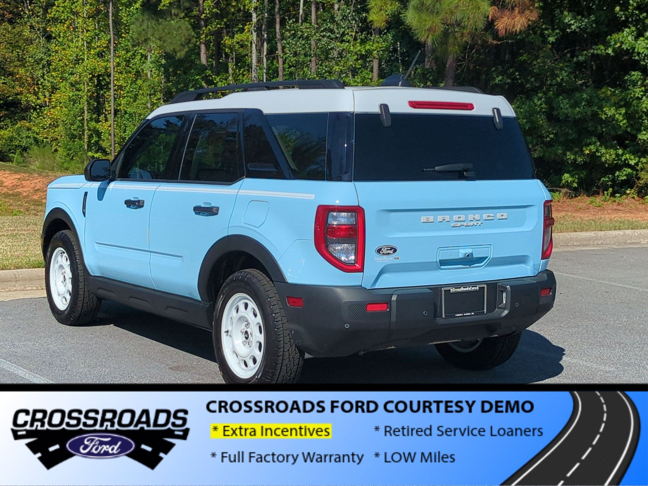 2026 Ford Bronco Sport Heritage - Crossroads Courtesy Demo