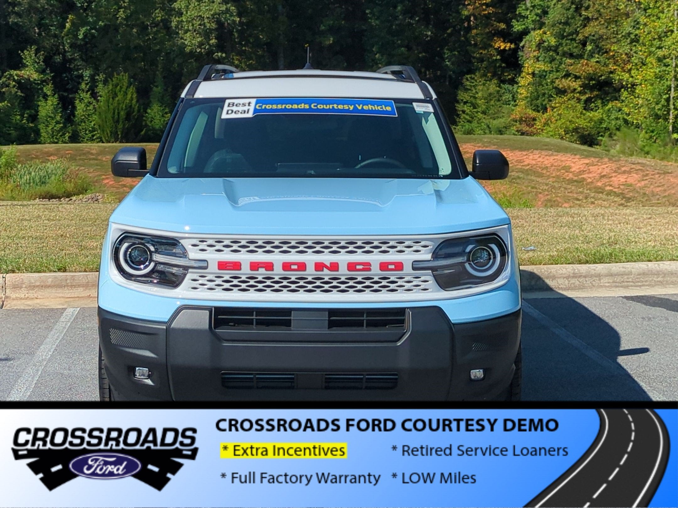 2026 Ford Bronco Sport Heritage - Crossroads Courtesy Demo