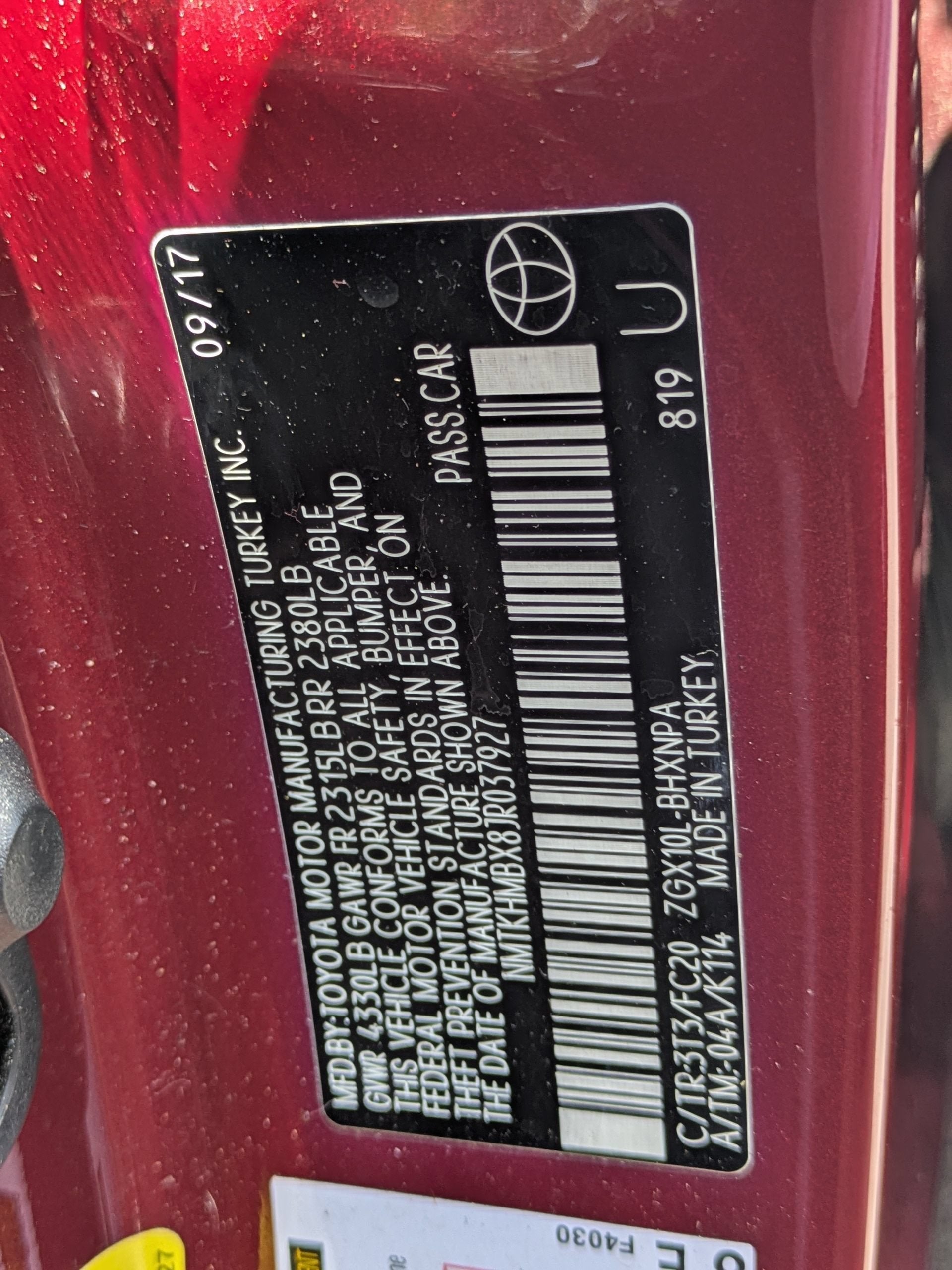 2018 Toyota C-HR XLE