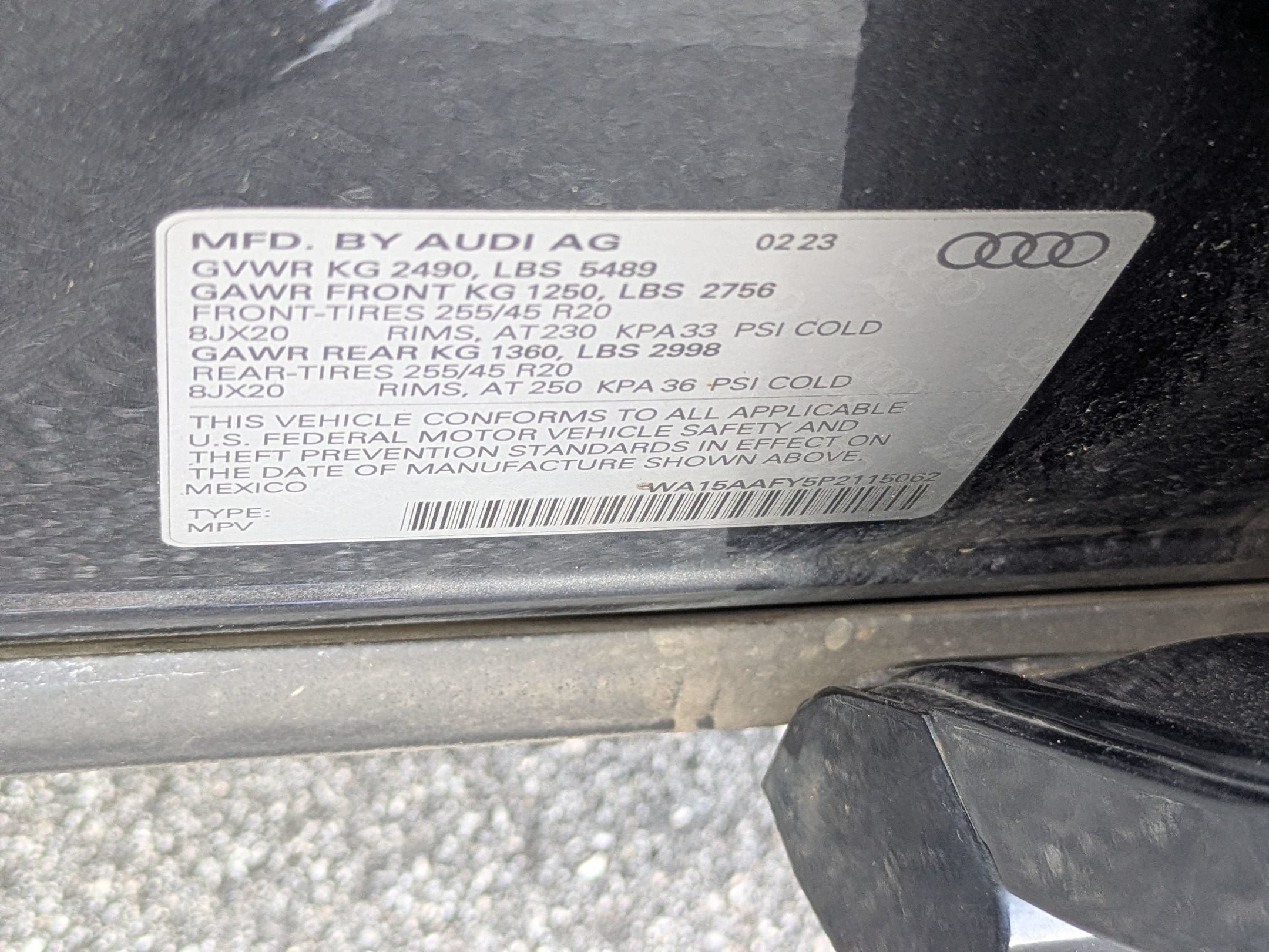 2023 Audi Q5 Sportback S line Premium Plus