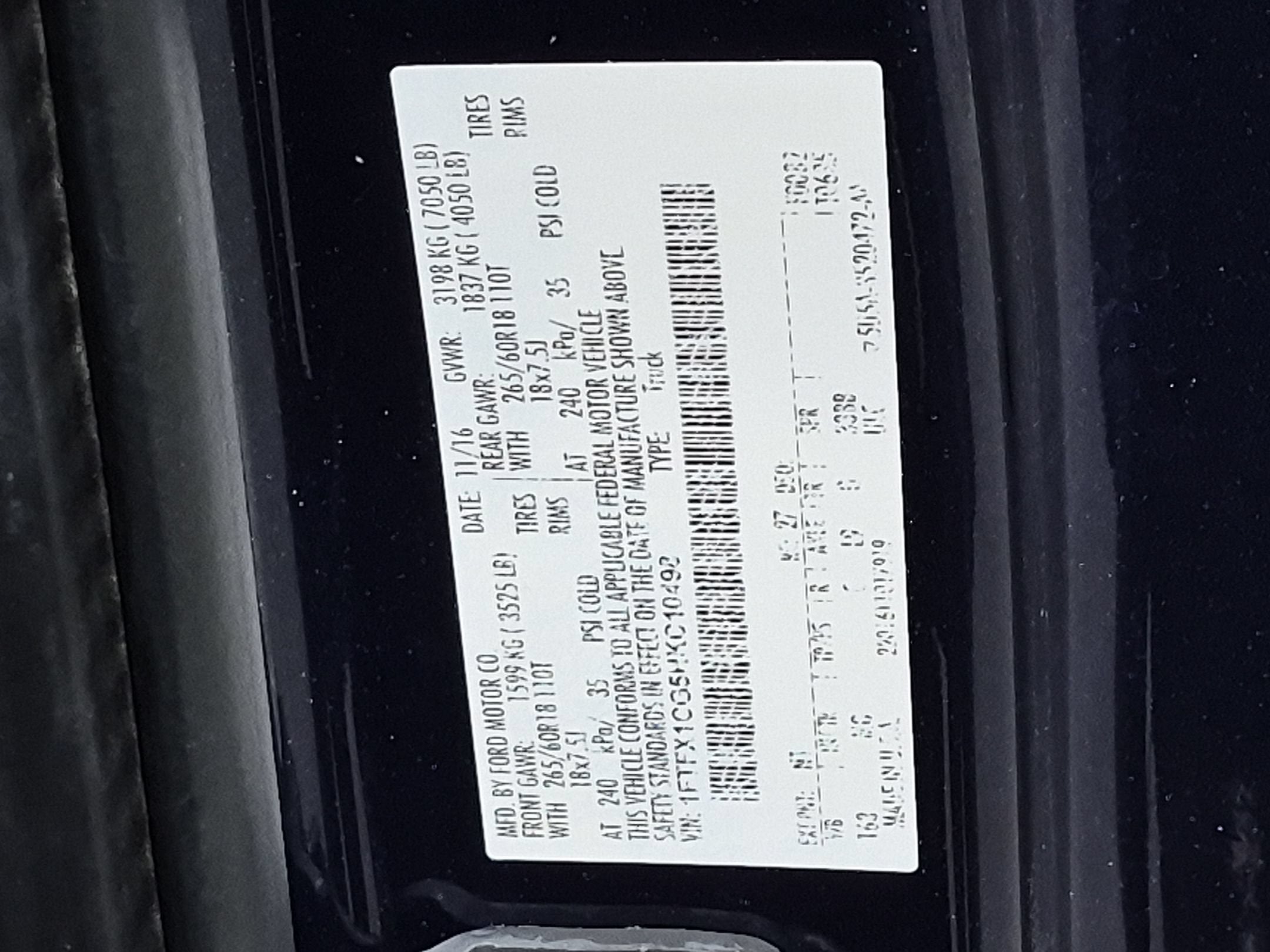 2017 Ford F-150 XLT