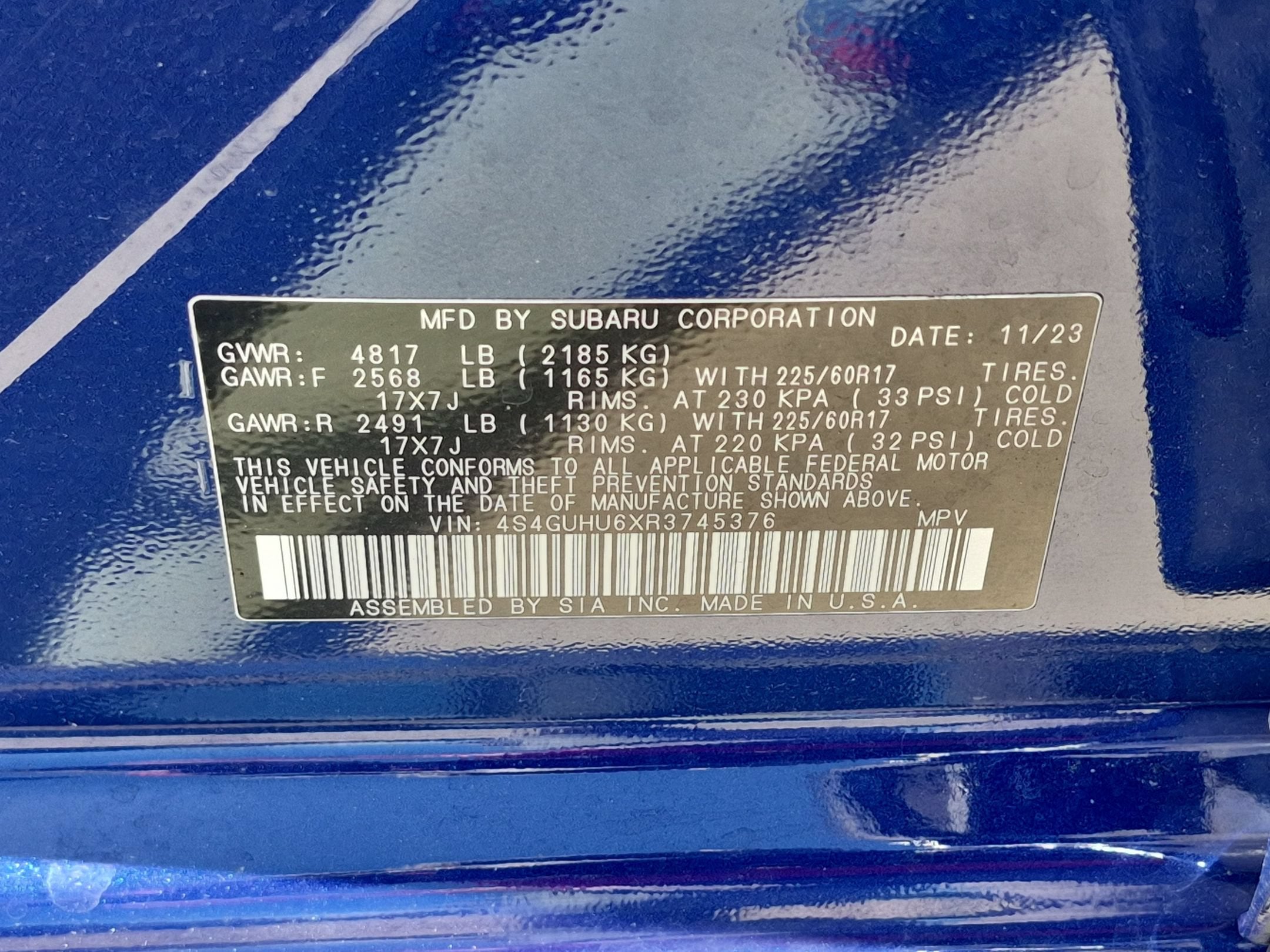 2024 Subaru Crosstrek Wilderness