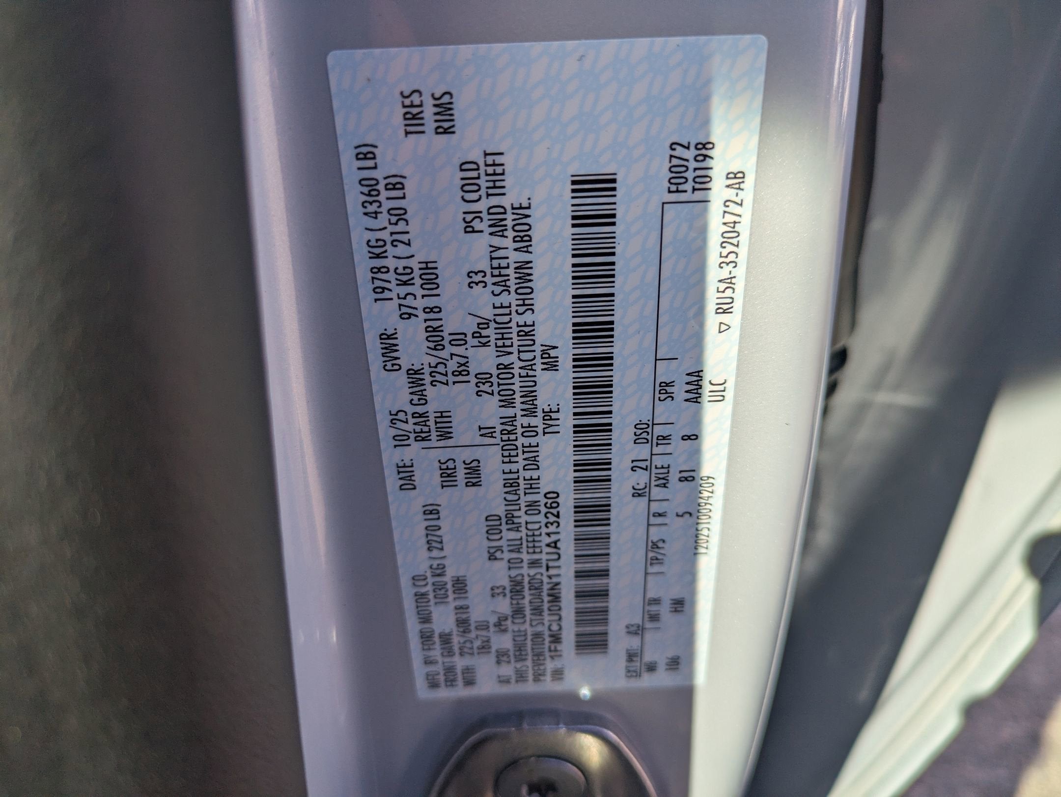 2026 Ford Escape ST-Line