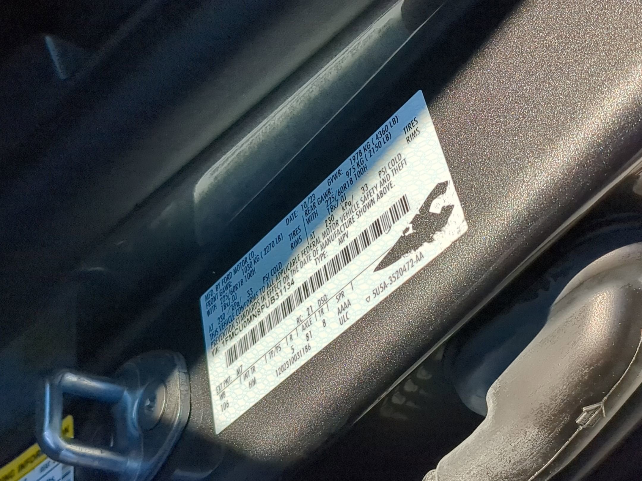 2023 Ford Escape ST-Line