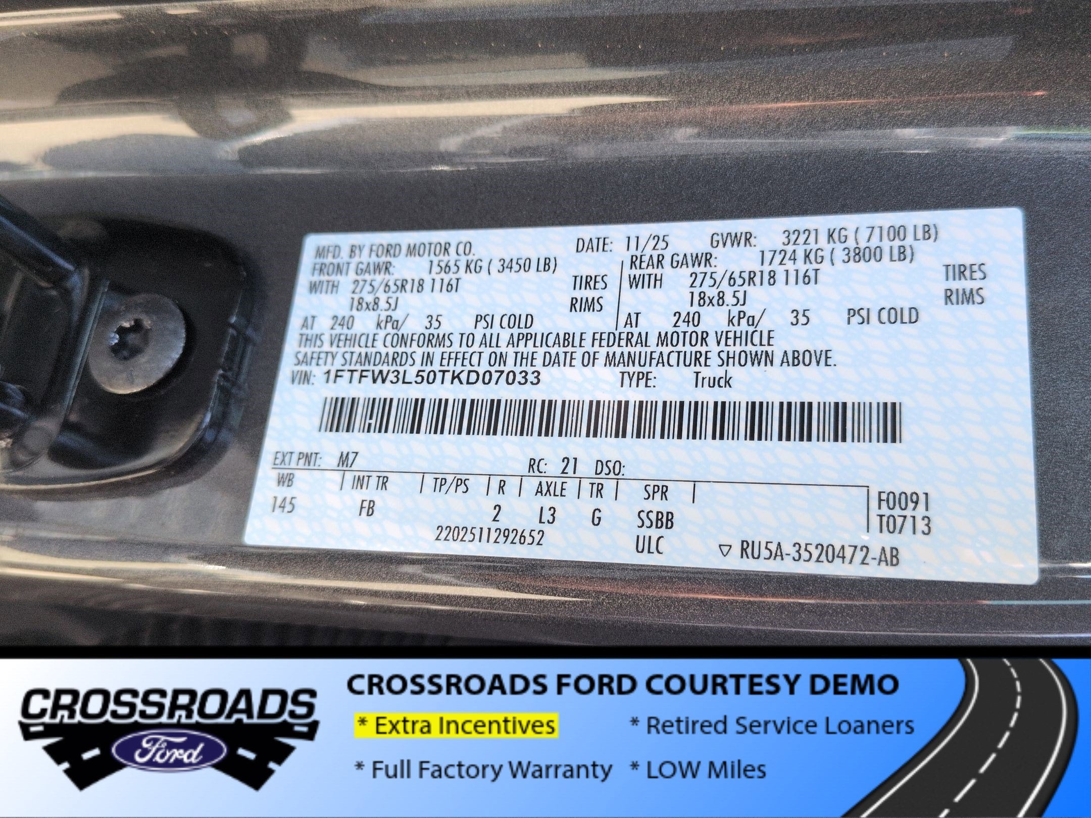 2026 Ford F-150 XLT - Crossroads Courtesy Demo