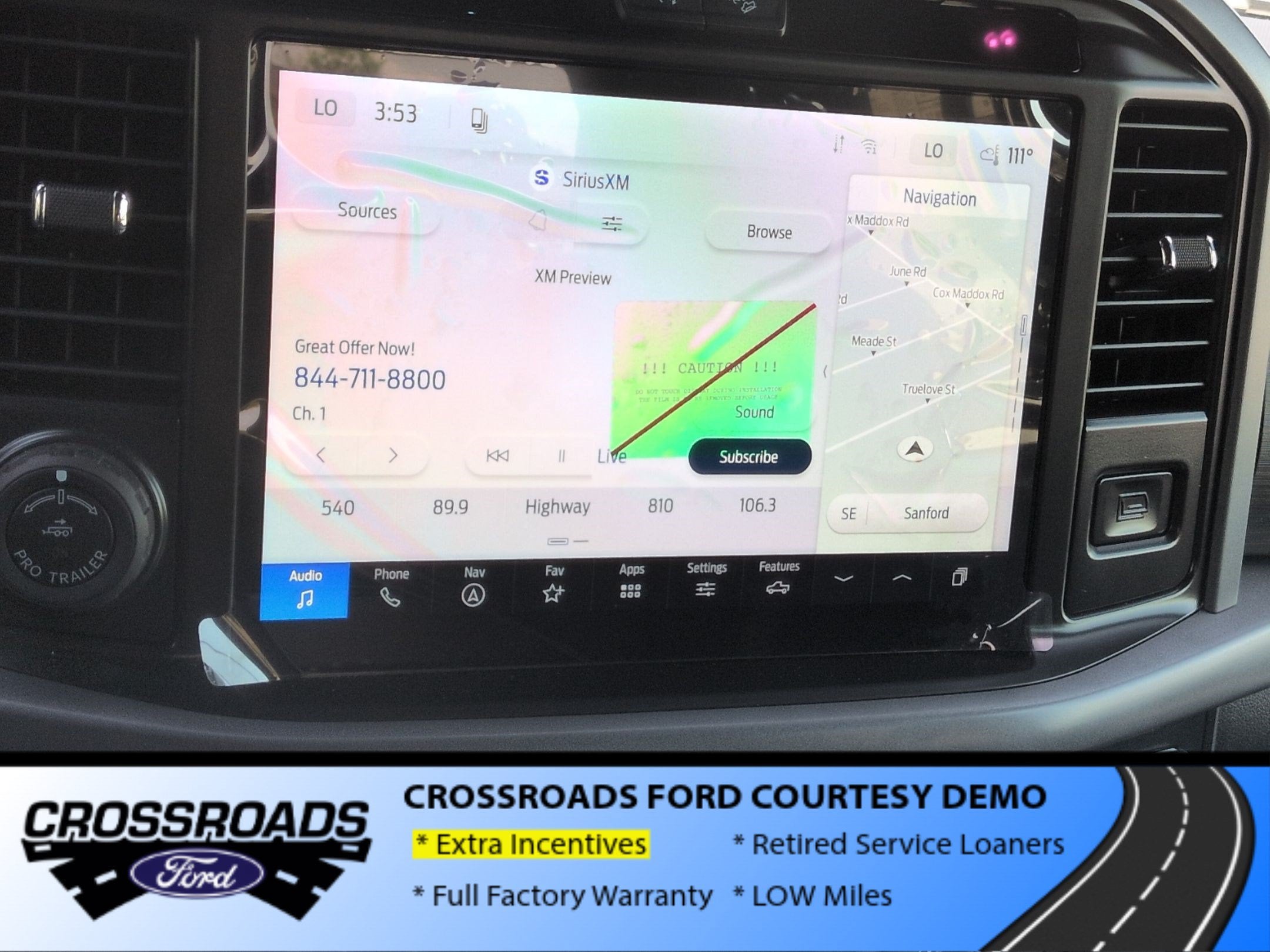 2026 Ford F-150 XLT - Crossroads Courtesy Demo