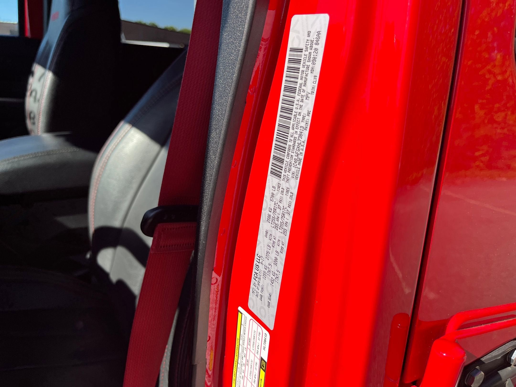 2017 Jeep Wrangler Unlimited Rubicon Recon