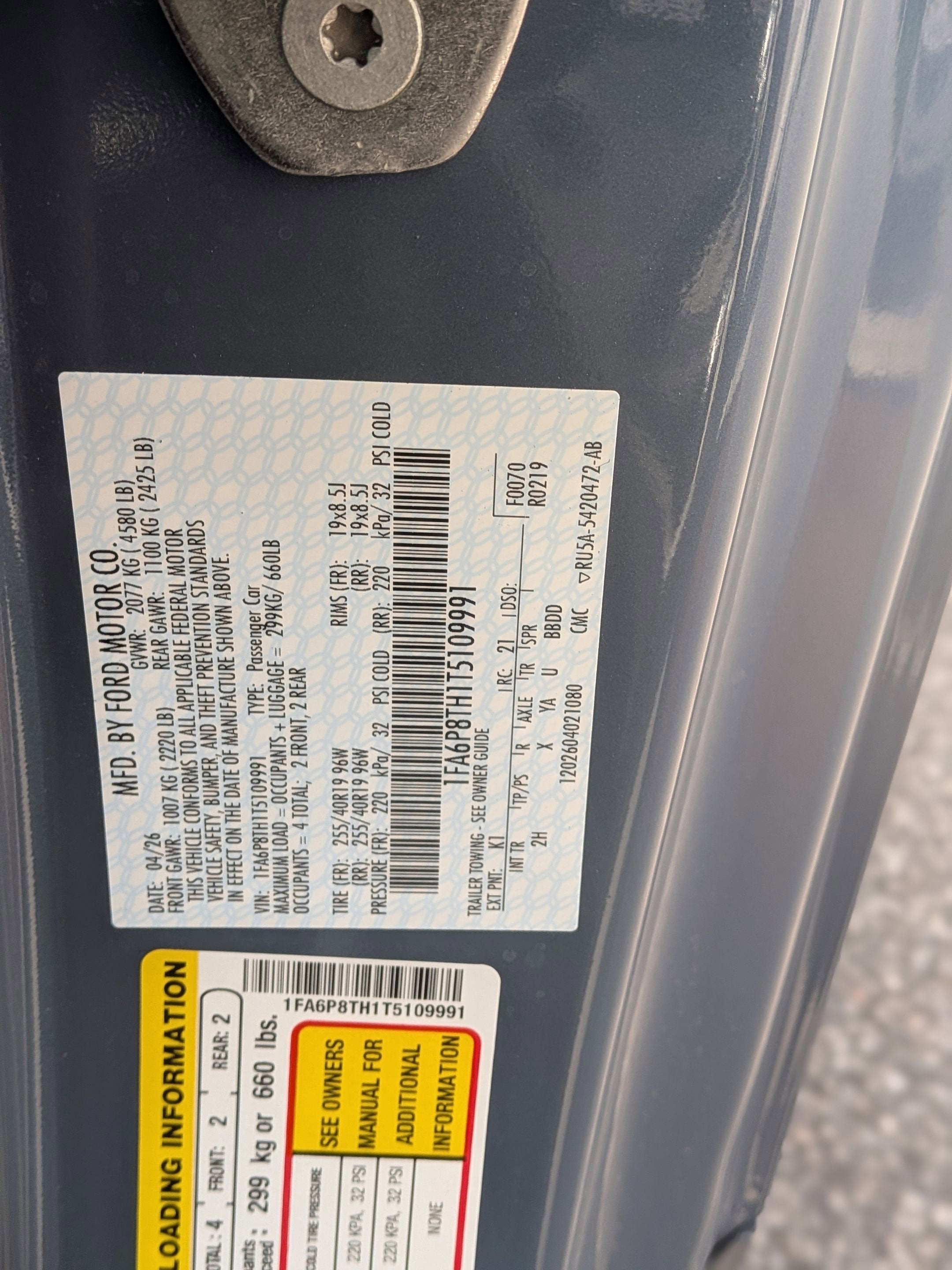 2026 Ford Mustang EcoBoost