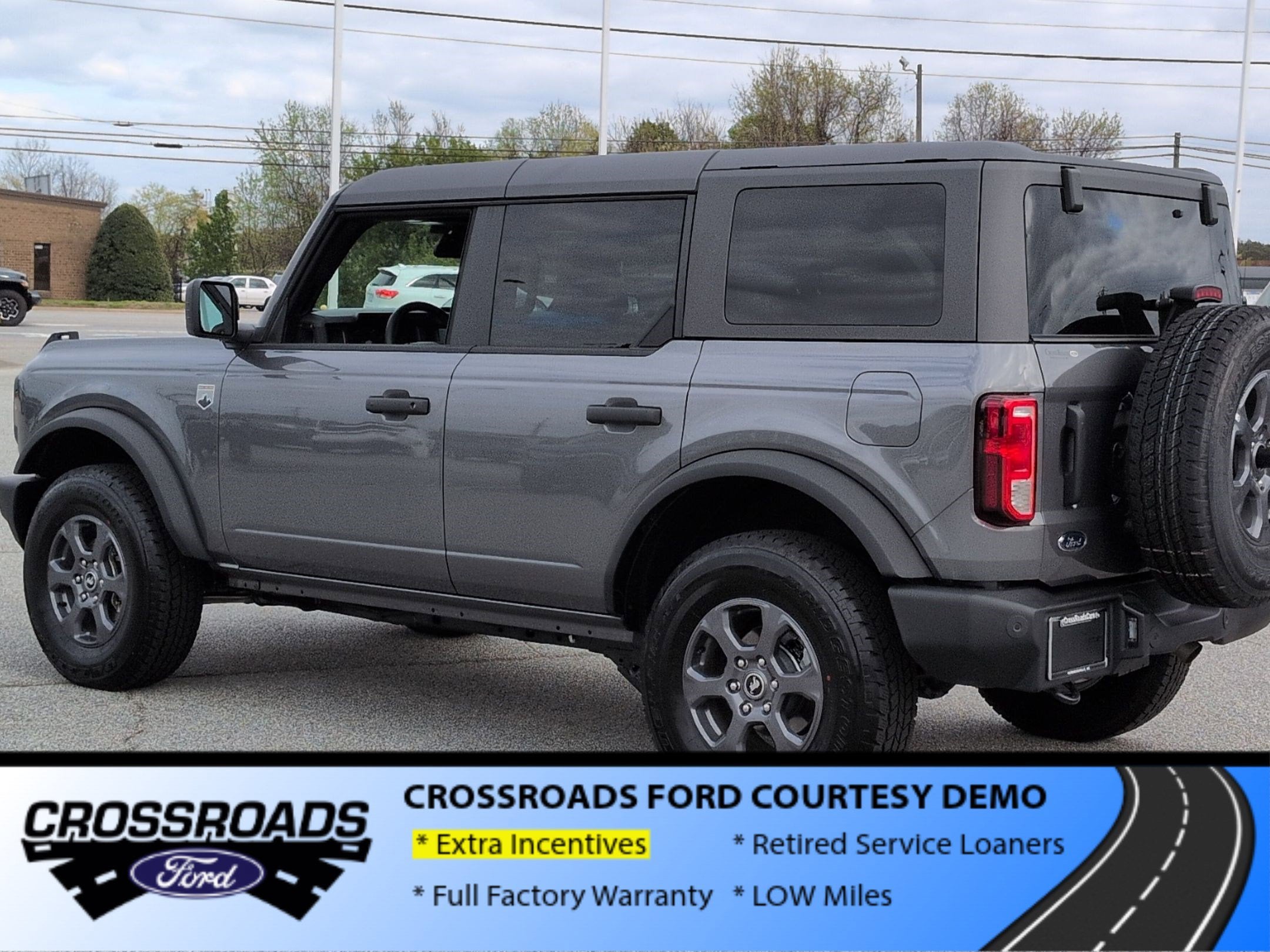 2025 Ford Bronco Big Bend - Crossroads Courtesy Demo