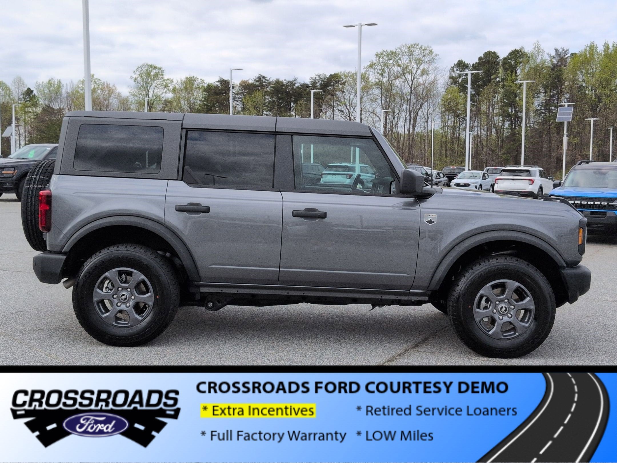 2025 Ford Bronco Big Bend - Crossroads Courtesy Demo