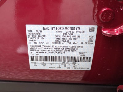 2027 Ford Explorer Active w/200A Pkg