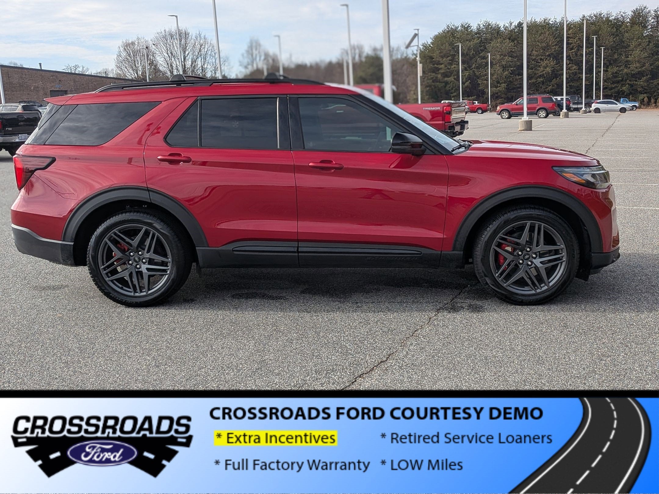 2025 Ford Explorer ST - Crossroads Courtesy Demo