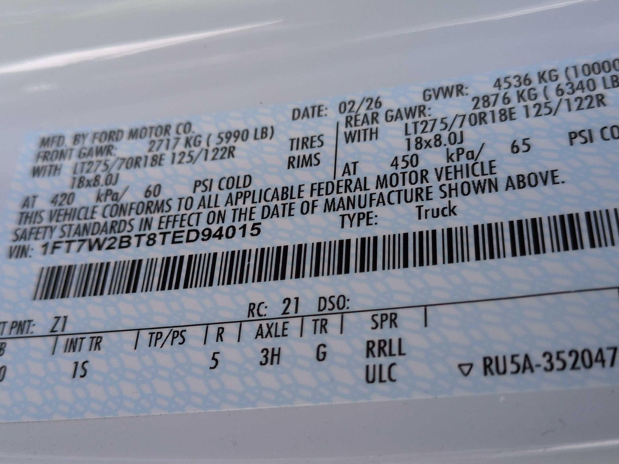 2026 Ford Super Duty F-250 SRW XL