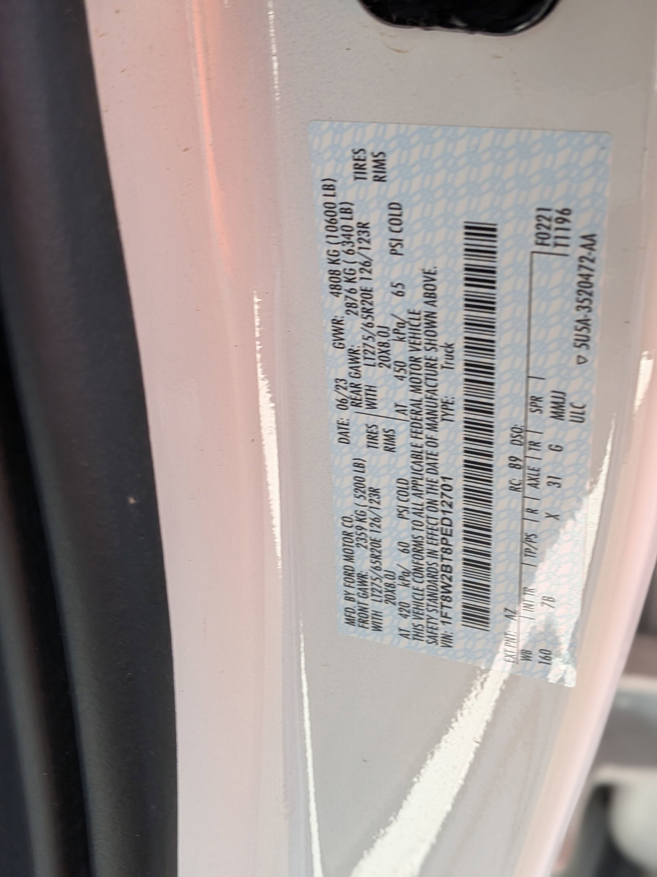 2023 Ford Super Duty F-250 SRW Platinum