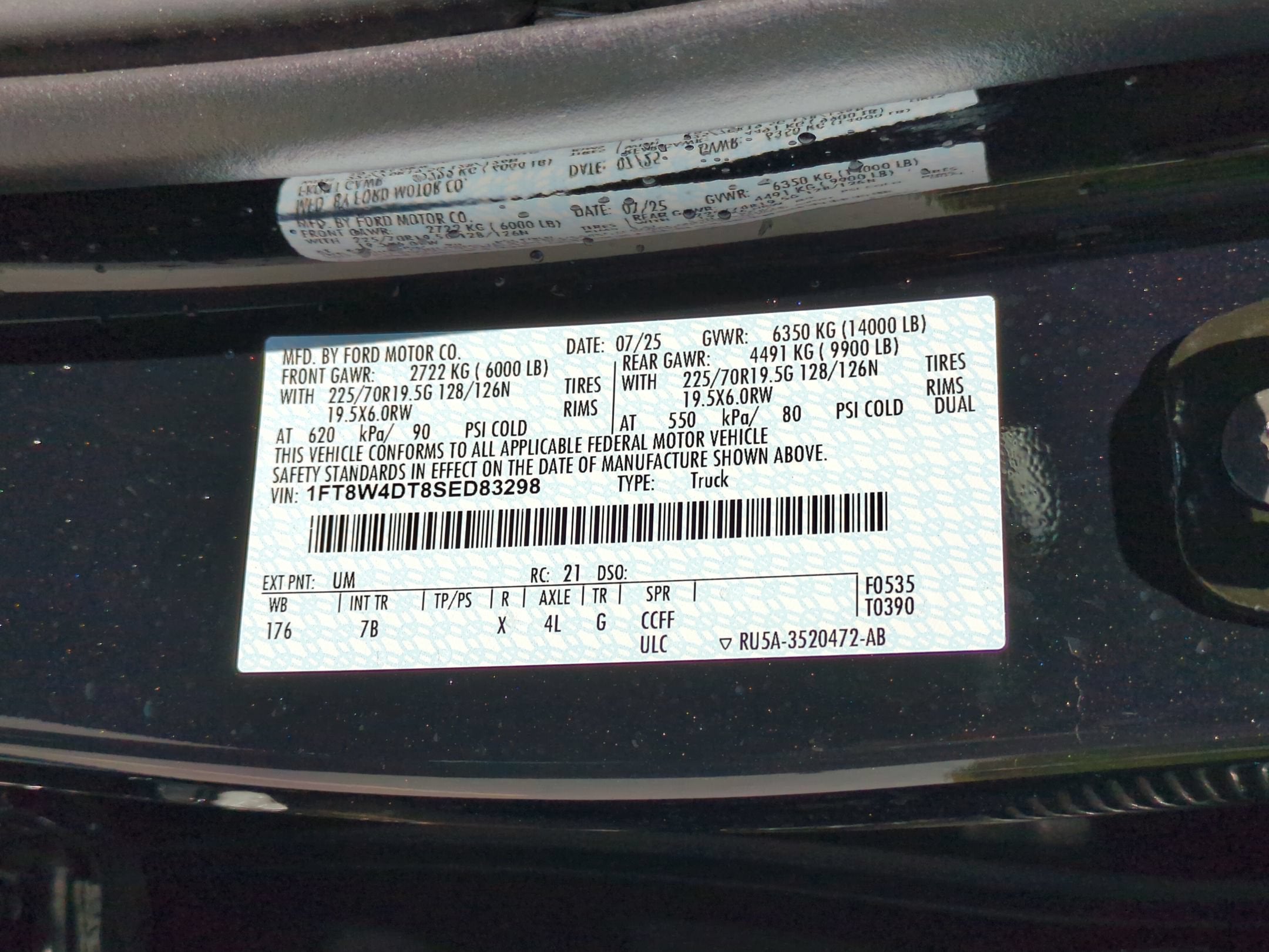 2025 Ford Super Duty F-450 DRW Platinum