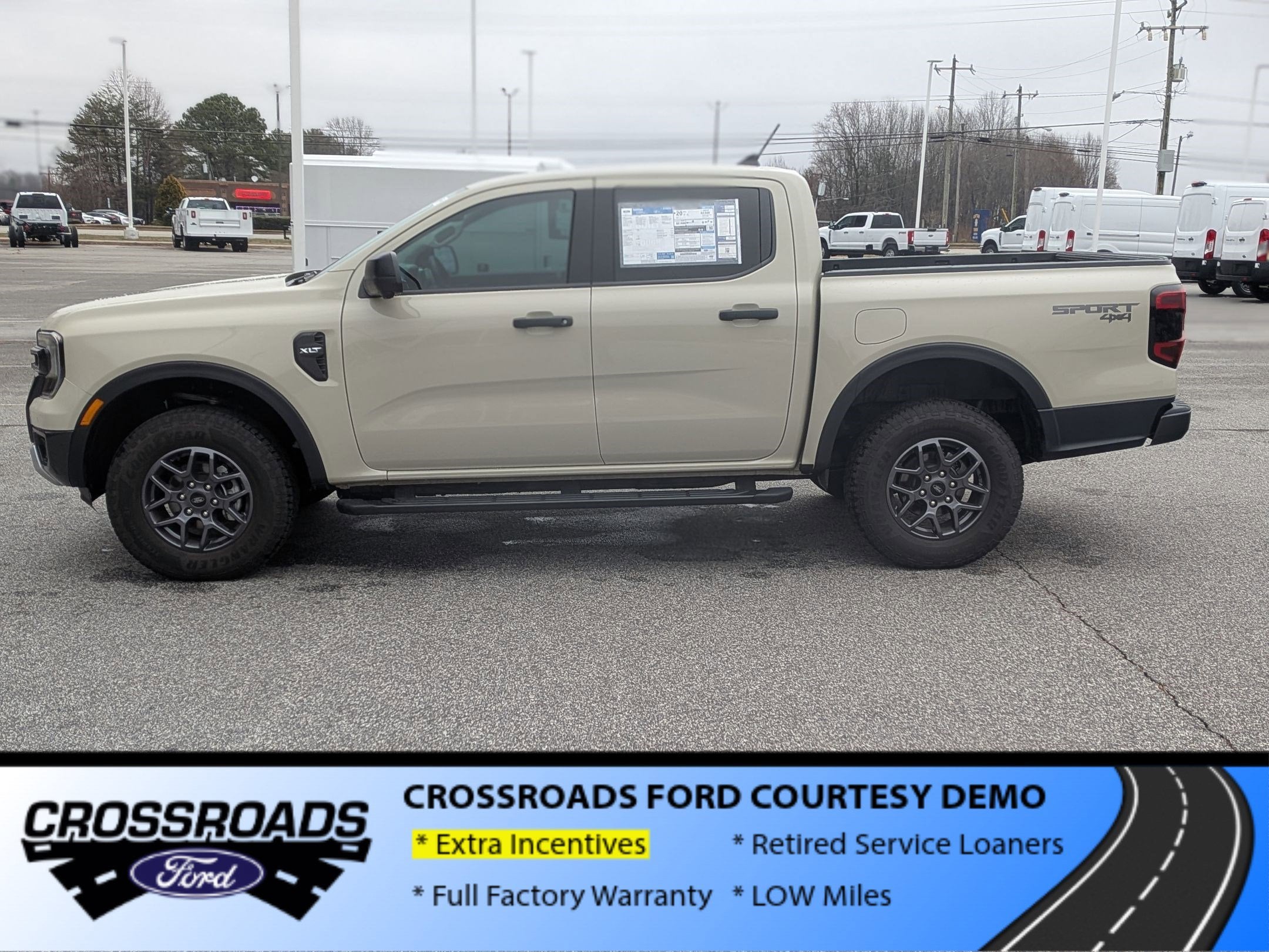 2025 Ford Ranger XLT - Crossroads Courtesy Demo